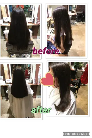 ロング パーマ ere hair salonのヘアスタイル