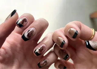 ネイル fumina 💚💛のネイルデザイン