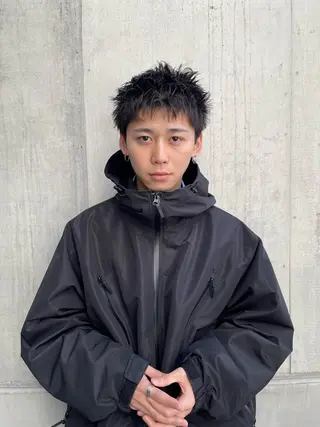 ショート メンズ ボブ/レイヤー /河内温太のヘアスタイル