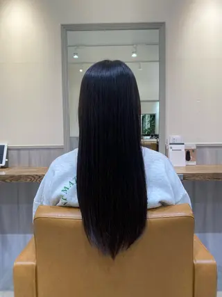 ロング 増田 枝里子のヘアスタイル