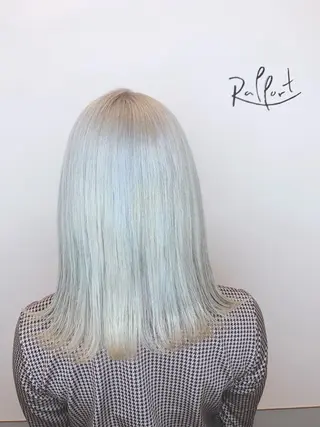 セミロング カラー Rapport ラポールのヘアスタイル