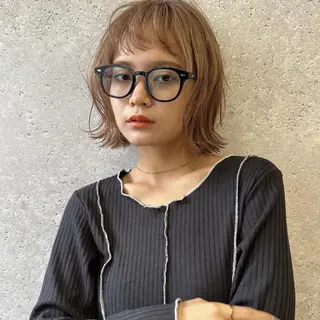 ミディアム 🩰 柔らかいカラー tomomi🌛のヘアスタイル