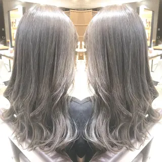 ロング カラー パーマ ヘアアレンジ メンズ キッズ ネイル マツエク・マツパ MODEK's西宮店 マネージャー神道有基のヘアスタイル