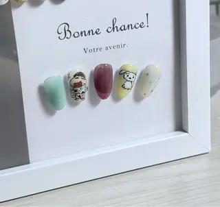 ネイル maylienail所属・maylienail サロン　蘭のネイルデザイン