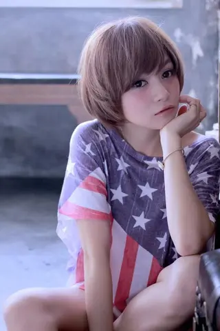 ショート ミディアム カラー DALIA(ダリア)所属・艶髪💎美容師 TATSUYAのヘアスタイル