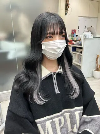 ブリーチなしWカラー 🎀韓国ヘア/amiのヘアスタイル