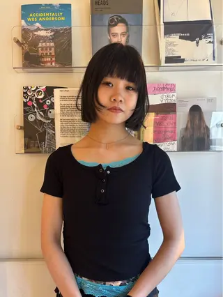 ショート 縮毛矯正/レイヤー /sayaのヘアスタイル