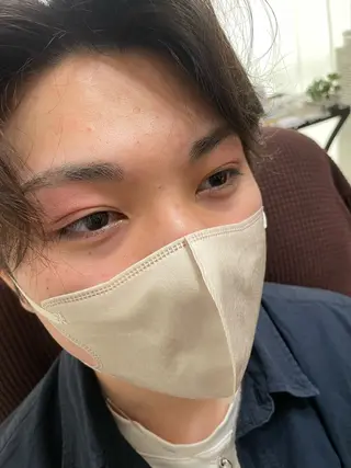 メンズ アイブロウ dear beautyのマツエク・マツパデザイン