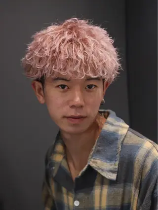 カラー パーマ ヘアアレンジ メンズ メンズ特化❤️🔥 RIKU❤️🔥のヘアスタイル