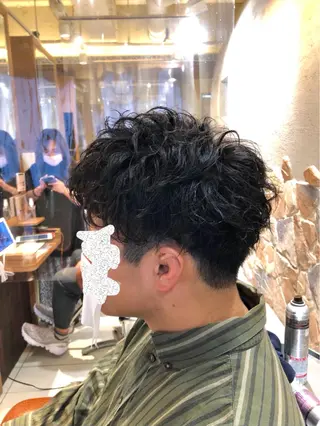 パーマ メンズ メンズパーマ スペシャリスト大塚のヘアスタイル