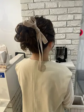 ロング ヘアアレンジ Dityca...tia所属・りん/ 無料ヘアセットのヘアスタイル