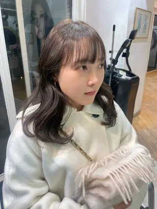 ロング Of hair Jiyugaoka所属・青木 あおいのヘアスタイル