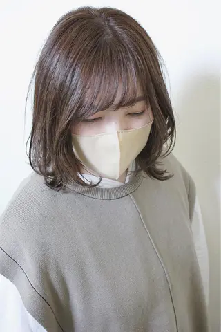 ミディアム カラー 土居 正季のヘアスタイル