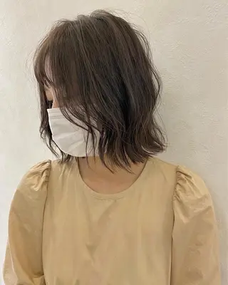 ミディアム カラー パーマ ヘアアレンジ メンズ キッズ ネイル マツエク・マツパ アイブロウ Stockオーナー 古田翔平のヘアスタイル