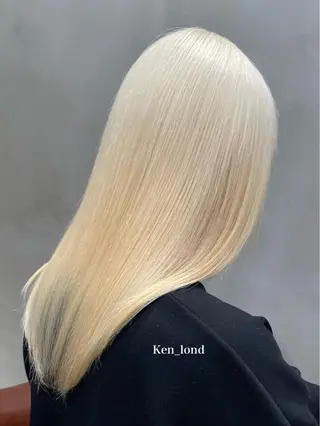 ロング 🥇KEN /レイヤー/艶カラーのヘアスタイル