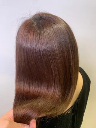 ミディアム ブリーチ/ヘアケア/ 艶髪/イギチハルのヘアスタイル