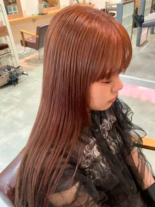 ロング カラー gotoday shaire salon 神戸三宮所属・ショート/パーマ/ MIOのヘアスタイル