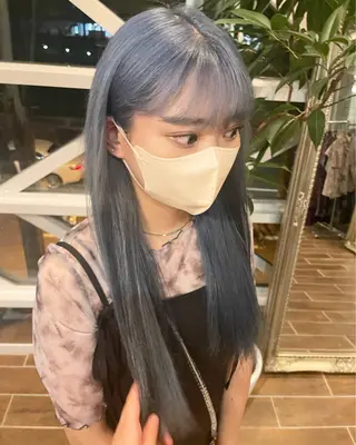 カラー 松野 心音のヘアスタイル