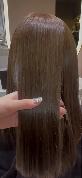 カラー あ や かのヘアスタイル