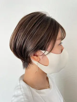 ショート 【店長】ショート 似合わせ🦩相羽里美のヘアスタイル