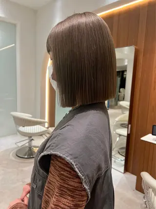 ミディアム カラー ill  havana渋谷所属・渋谷/垢抜けボブ 髪質改善/ショウゴのヘアスタイル