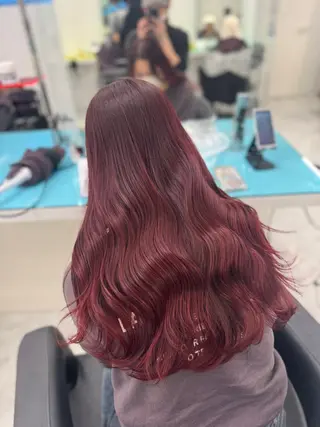 ロング カラー ゆるふわガーリー🍓 かいのヘアスタイル