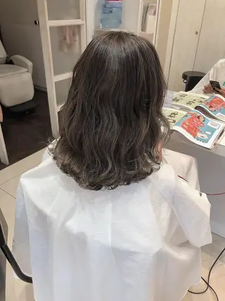 ミディアム カラー はだゆうき @hadadan08のヘアスタイル