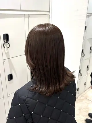 セミロング カラー miho𓂃 ANNETTAのヘアスタイル