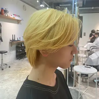 メンズ フェザーパーマ🌙 毛流れ yuzukiのヘアスタイル