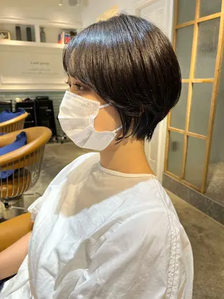 ショート 髪質改善ショート/ ボブたんの翔太のヘアスタイル