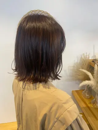 ミディアム カラー 🌼ハイライト透明感 🌼maiのヘアスタイル