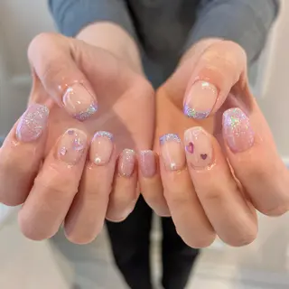 ネイル 🎀チーク/ちゅるん 🫧chisa🎀のネイルデザイン