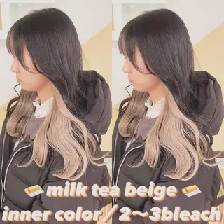 カラー 渋谷:インナーカラー ／🍒エリカ🍒のヘアスタイル