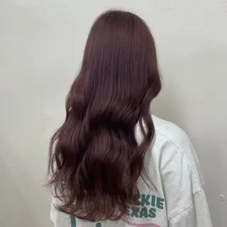 ロング 🫧柔らかパーマ/ 艶髪カラーあいり🤍のヘアスタイル