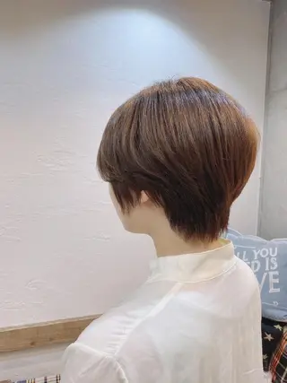 ショート 韓国ヘア☁️ mitsukiのヘアスタイル
