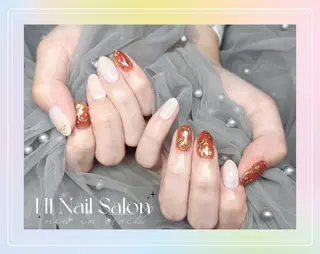 セミロング H1 ネイル サロンのネイルデザイン