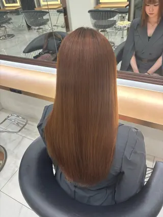 ロング Miyu’s所属・縮毛矯正特化 髪質改善辻良輝のヘアスタイル