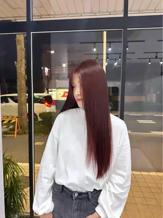 ロング 透明感カラー/高畑 /名古屋/山口航輝のヘアスタイル