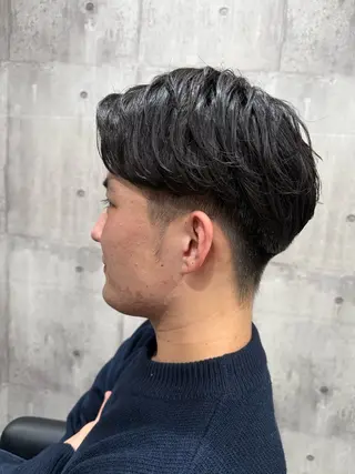 メンズ _WHITE+ 南海難波店所属・水素カラー/ 髪質改善水素/そらねのヘアスタイル