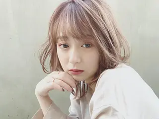 カラー 柔らかオリーブカラー 透明感カラー古澤羅威のヘアスタイル