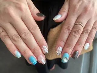 ネイル salon_de_ sayoリゼラ布施のネイルデザイン