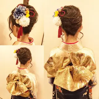 ショート ヘアアレンジ ＊ asukaのヘアスタイル