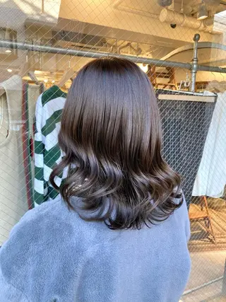 ミディアム nex the salon coall所属・【美髪矯正特化】 ズケヤマのヘアスタイル