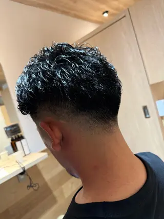 ショート パーマ メンズ Hair Salon SKY所属・成瀬 瑛司のヘアスタイル