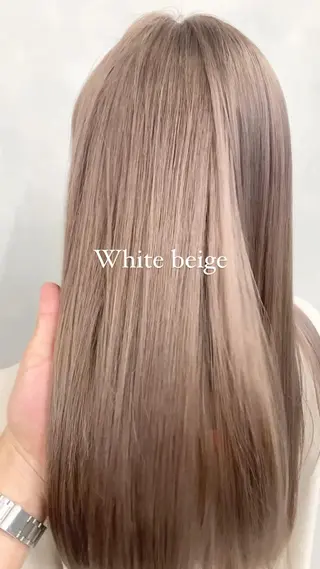 ミディアム カラー ハイトーン特化サロン 代表 中谷蓮のヘアスタイル