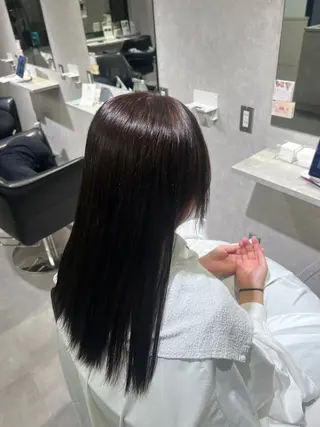 セミロング SOL しゅのんのヘアスタイル