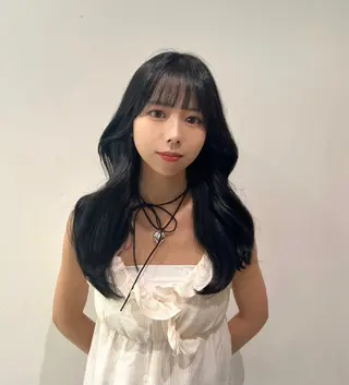 ロング カラー 🩷渋谷/韓国レイヤ ー/透明感/Sayaのヘアスタイル