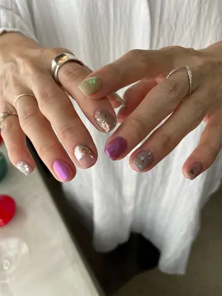 ネイル twoo______ miyuのネイルデザイン