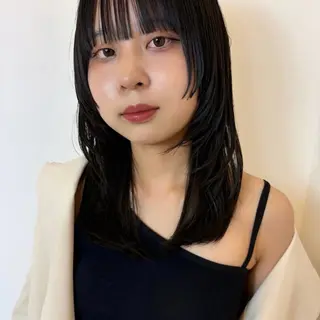 セミロング KEYMAN HARUKAのマツエク・マツパデザイン