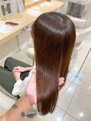 セミロング 美髪⭐︎髪質改善 井上　康司のヘアスタイル